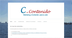 Desktop Screenshot of cdecontenido.com